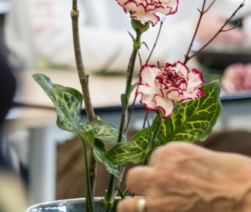L’ikebana, l’art de faire vivre les fleurs